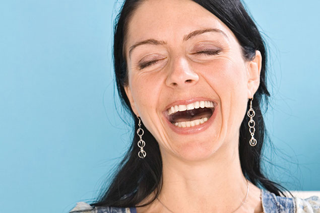 Image of women laughing.