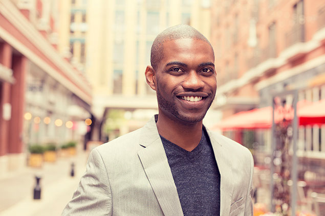 Image of happy man.