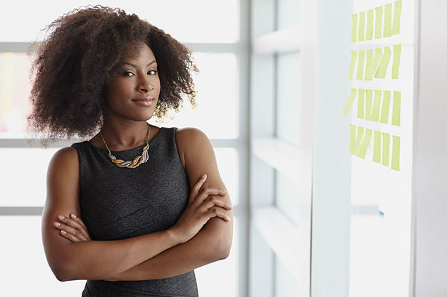 Image of confident business women.