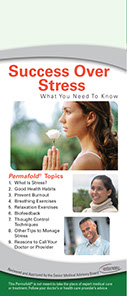 Cover image to the Success Over Stress brochure by the American Institute for Preventive Medicine. www.HealthyLife.com. All rights reserved.