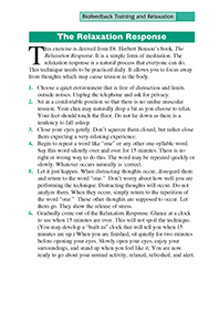 Page from the Systematic Stress Management book by the American Institute for Preventive Medicine. www.HealthyLife.com. All rights reserved.