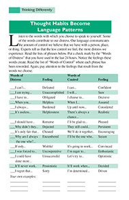 Page from the Systematic Stress Management book by the American Institute for Preventive Medicine. www.HealthyLife.com. All rights reserved.