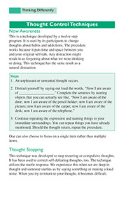 Page from the Systematic Stress Management book by the American Institute for Preventive Medicine. www.HealthyLife.com. All rights reserved.