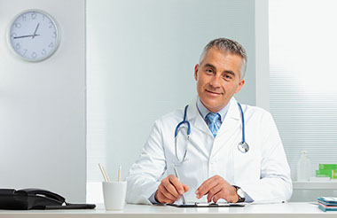 Image of male doctor.