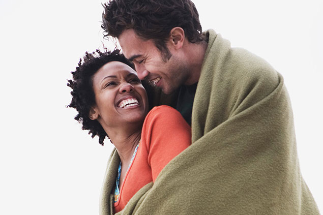 Image of happy couple.