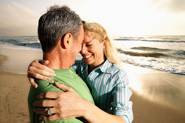 Image of happy couple.