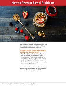 A Year of Health Hints book by the American Institute for Preventive Medicine. www.HealthyLife.com. All rights reserved.