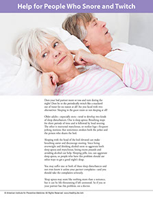 A Year of Health Hints book by the American Institute for Preventive Medicine. www.HealthyLife.com. All rights reserved.