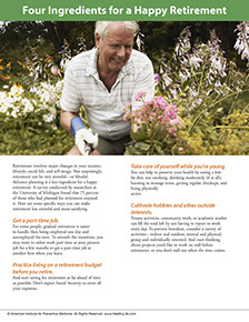 A Year of Health Hints book by the American Institute for Preventive Medicine. www.HealthyLife.com. All rights reserved.