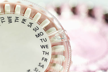 Image of birth control pills.