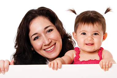 Image of mother and baby.