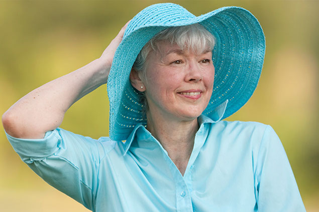 Image of women smiling.