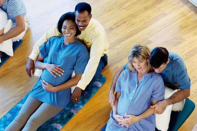 Image of birthing class.