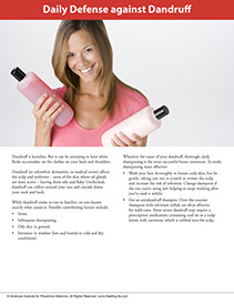 A Year of Health Hints book by the American Institute for Preventive Medicine. www.HealthyLife.com. All rights reserved.