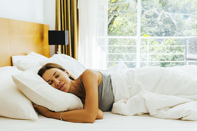 Women sleeping.