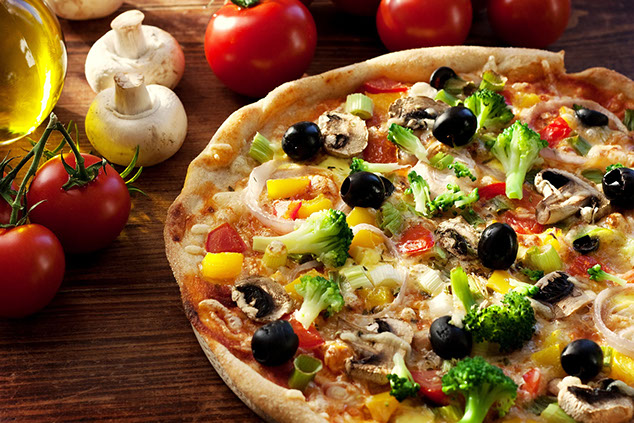 Veggie pizza.