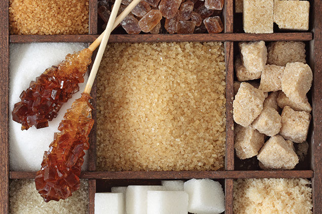 Image of different types of sweeteners.