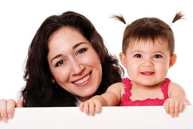 Image of mother and baby.