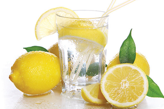 Image of lemon water.