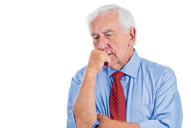 Image of older man looking confused.