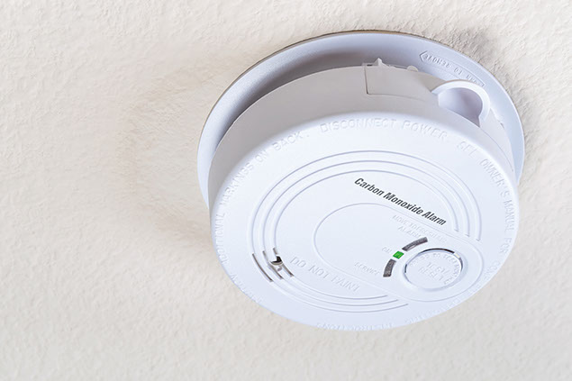 Image of carbon monoxide detector.