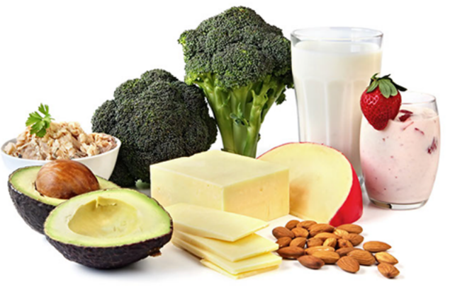 Image of different calcium sources.