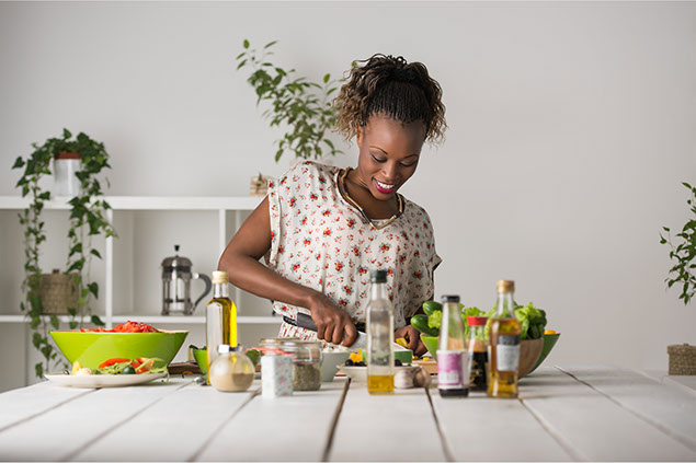 Image of women cooking.