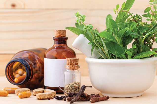 Image of different supplements.