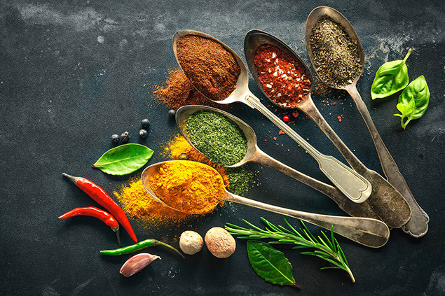 Image of different spices.