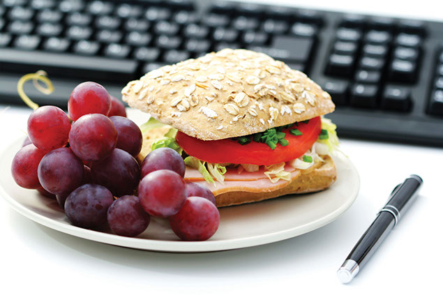 Image of a healthy lunch.