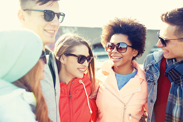 Image of a group of friends.