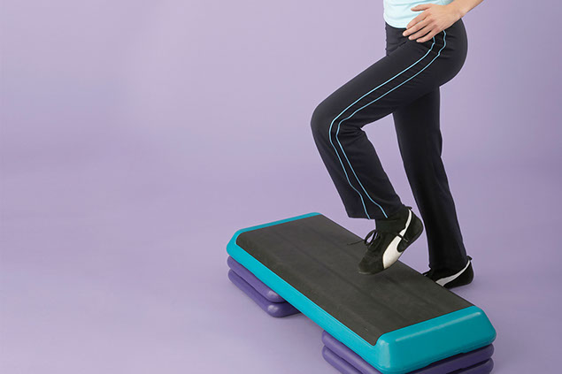 Image of women exercising.