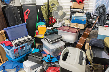 A room filled with stuff.