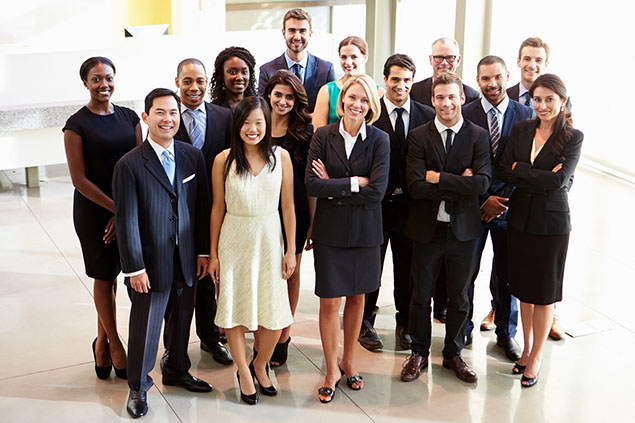 Image of a great of employees.