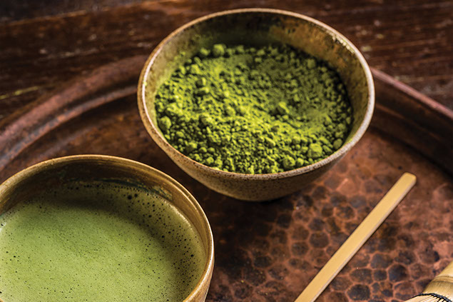 Matcha tea.