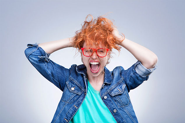 Image of angry women.