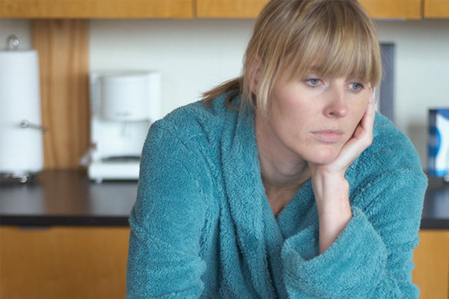 Image of sad women.