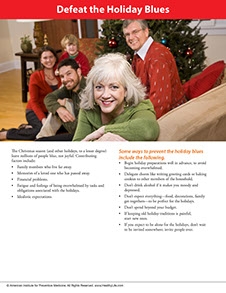 A Year of Health Hints book by the American Institute for Preventive Medicine. www.HealthyLife.com. All rights reserved.