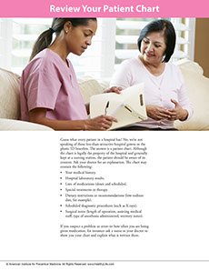 Page from A Year of Health Hints book by the American Institute for Preventive Medicine. www.HealthyLife.com. All rights reserved.