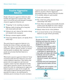 Minding Your Mental Health Book. Published by the American Institute for Preventive Medicine. www.HealthyLife.com. All rights reserved.