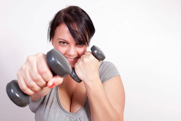 Image of women working out.