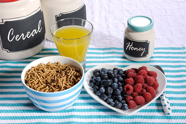Image of fiber rich foods.