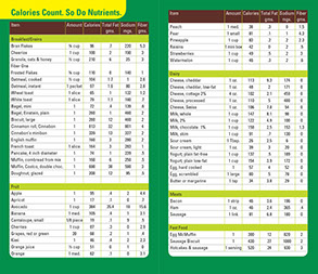 Page from Eating and Exercise Tracker book by the American Institute for Preventive Medicine. www.HealthyLife.com. All rights reserved.