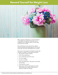 Page from A Year of Health Hints book by the American Institute for Preventive Medicine. www.HealthyLife.com. All rights reserved.