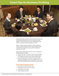 Page from A Year of Health Hints book by the American Institute for Preventive Medicine. www.HealthyLife.com. All rights reserved.