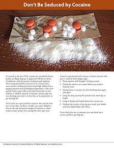 Page from A Year of Health Hints book by the American Institute for Preventive Medicine. www.HealthyLife.com. All rights reserved.