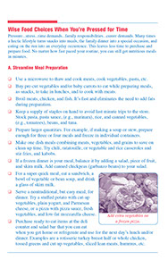 Page from HealthyLife Weigh book by the American Institute for Preventive Medicine. www.HealthyLife.com. All rights reserved.