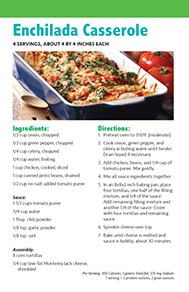 Page from HealthyLife Weigh Recipe book by the American Institute for Preventive Medicine. www.HealthyLife.com. All rights reserved.