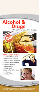 Cover image to the Alcohol and Drugs brochure by the American Institute for Preventive Medicine. www.HealthyLife.com. All rights reserved.