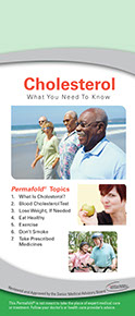 Cover image to the Cholesterol brochure by the American Institute for Preventive Medicine. www.HealthyLife.com. All rights reserved.